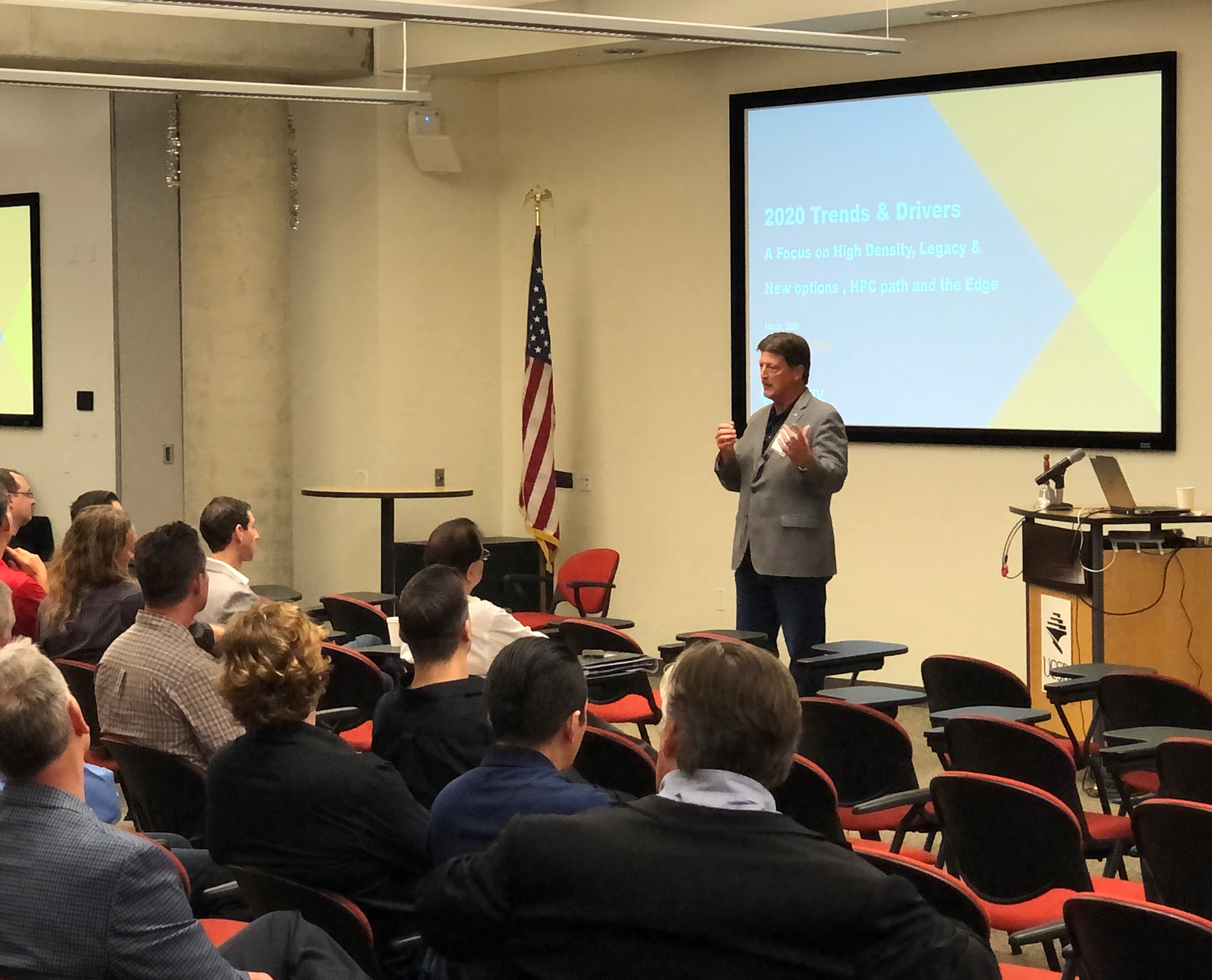 Community presentation and engagement session