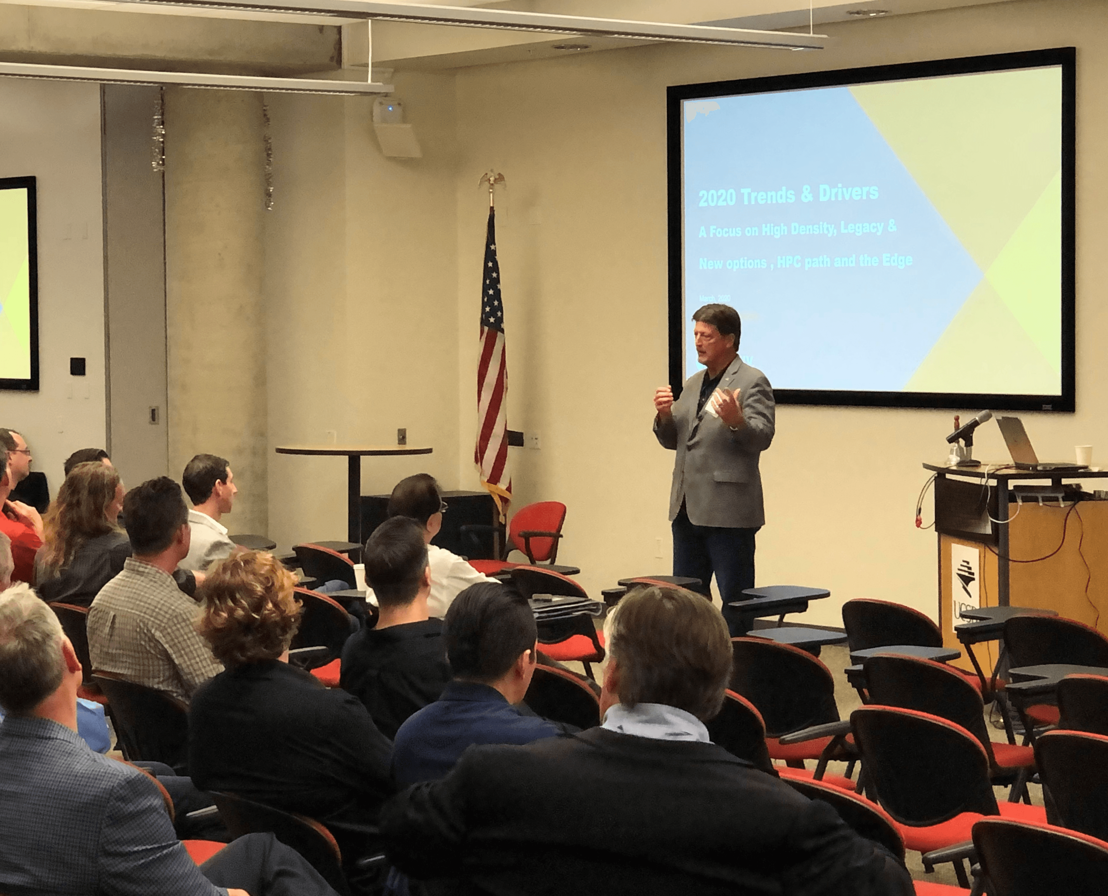 Community presentation and engagement session